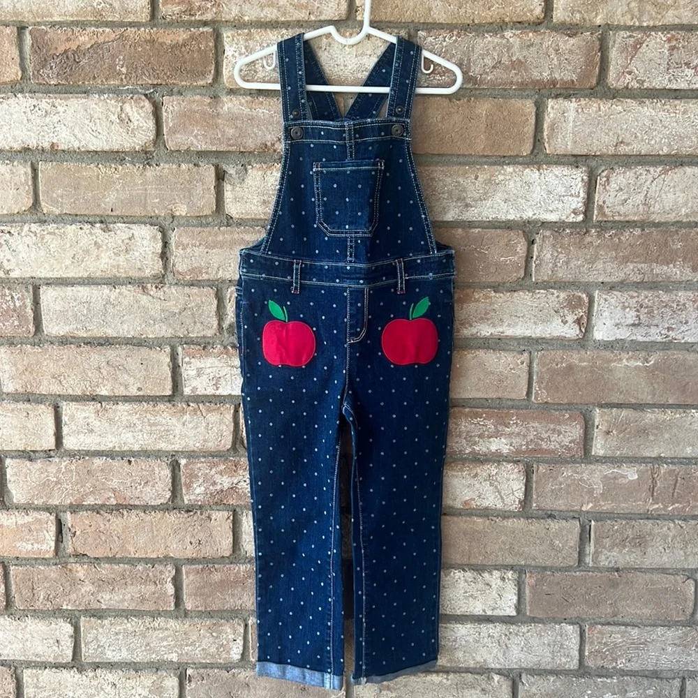 Gymboree Apple overalls